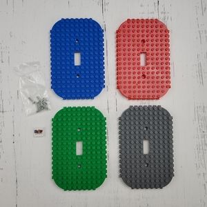 (4) Light Switch Cover By Strickly Bricks